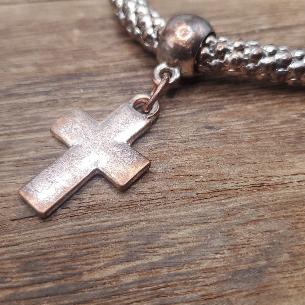 Religious cross bracelet‎ B1916